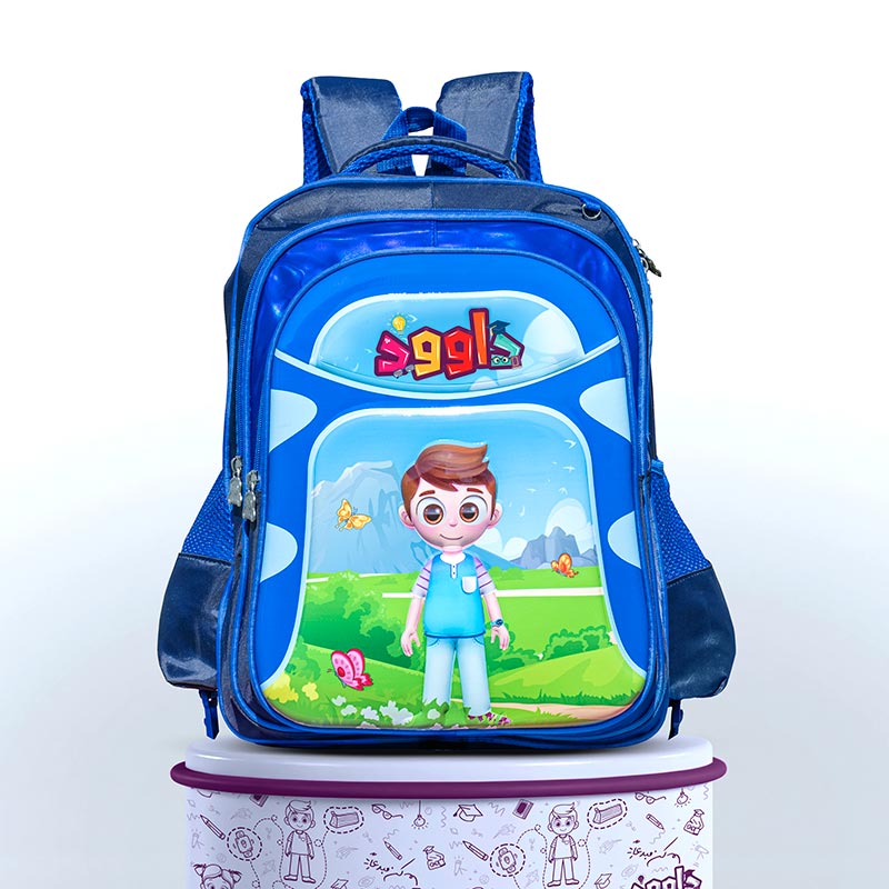 New 3-in-1 Dawood Boys 3D School Bag Set with Pencil Case and Lunch Bag Best School Bags – Healthy Lifestyle